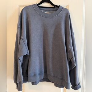 American Eagle Outfitters Heather Gray Crewneck